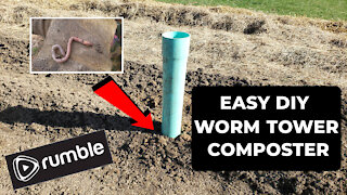 Worm Tower Composter DIY
