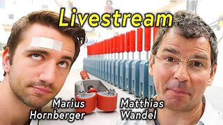 Announcing live stream with Marius Hornberger