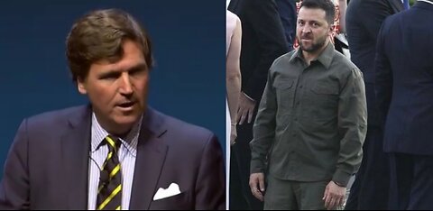 Tucker Carlson Announces The Possibility Of Zelensky Interview