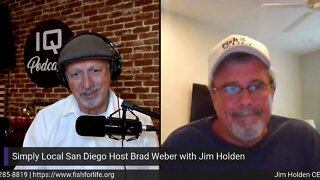 Jim Holden LIVE on Simply Local San Diego with Brad Weber