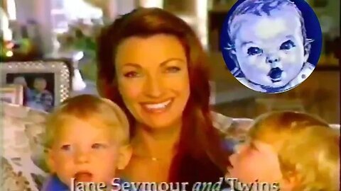 "Dr. Quinn, Gerber Baby" Baby Food Commercial (September 17, 1998) 90's Jane Seymour