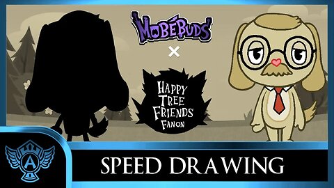 Speed Drawing: Happy Tree Friends Fanon - Mr. Normarn | Mobebuds Style