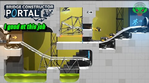 I think I good at this - Bridge Constructor Portal EP2