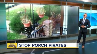 How to stop porch pirates