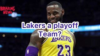 Are @lakers a Playoff Team?