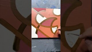 Abstract Painting Time-lapse | Acrylic Painting