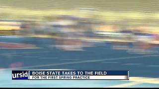 Spring Practice begins for Boise State