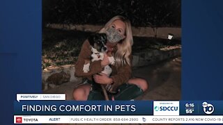 Woman says pet adoptions have saved her 2020