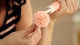 DIY recipes: Roses on a stick