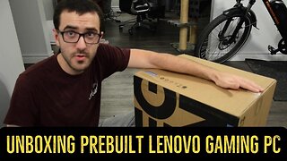 Unboxing Legion 5i Tower Gen 7 with RTX 3060 Lenovo Prebuilt Gaming PC