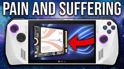 ROG Ally Ultimate SSD installation Guide
