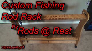 Custom Fishing Rod Rack