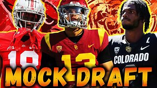 2024 NFL Mock Draft | Six QBs Go In The First Round