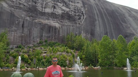 I found an abandoned Paddle Wheel River Boat at Stone Mountain