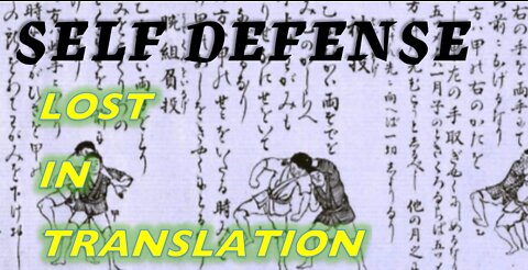 Self Defense Lost in Translation