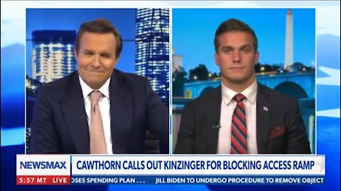 Rep Cawthorn Blasts Kinzinger For Blocking Handicap Ramp