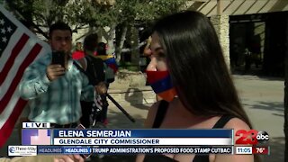 Armenians from Bakersfield and Glendale Protest Outside Congressman Kevin McCarthy's Office