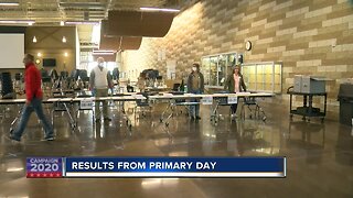Results from primary day - update 1