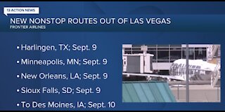 Frontier Airlines announces new flights from Las Vegas