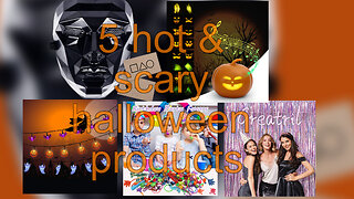 5 hot new halloween products on AMAZON II