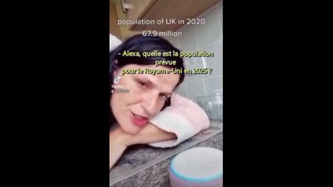 Alexa: quelle est la population prévue pour le Royaume-Uni en 2025 ?