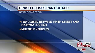 Crash Closes Stretch of I-80