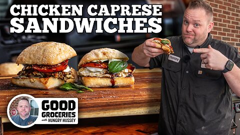 Matt Hussey's Chicken Caprese Sandwich | Blackstone Griddles