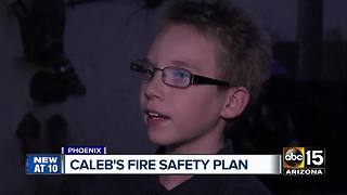 Boy escapes Phoenix fire with dog