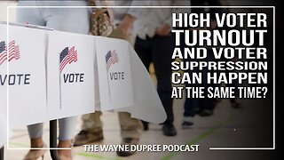 WH: Record Voter Turnout And Voter Suppression Can Happen At Same Time