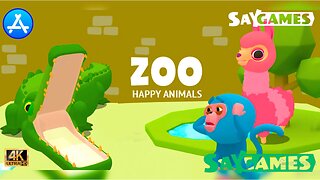 Zoo - Happy Animals 🐊🦓🦛🐳🐵🦭