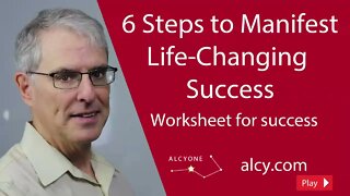8. 6 Steps to Manifest Life changing Success Worksheet