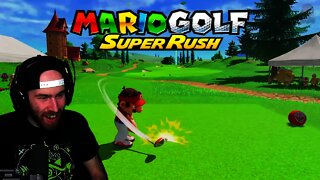 Mario Golf Super Rush Nintendo Switch REACTION