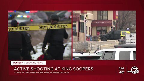 Boulder King Soopers shooting: A timeline of events