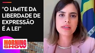 Tabata Amaral fala sobre apoio ao PL das Fake News e pedido de cassação de Nikolas Ferreira