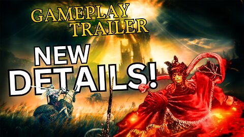 CRAZY New Gameplay! SHADOW of The ERDTREE Trailer BREAKDOWN | NEW Weapons, DLC Story Details!