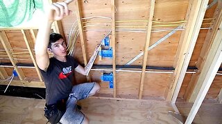 ELECTRIFYING! Tiny House Electrical Day 3