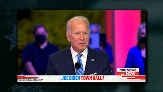 Why Is This So Difficult? Joe Biden Tries Sharing Numbers Again At Town Hall, It Doesn't Go Well