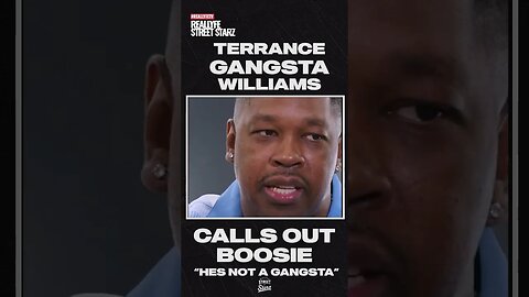 Terrance "Gangsta" Williams aka Birdman Brother says Boosie is NOT Gangsta!