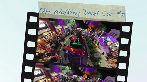 The Walking Dead Car (2) - Promenade at Sunset Walk - Kissimmee, Florida #halloween #carshow