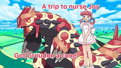 Glitch gives Primal Groudon a Cone