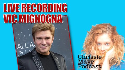 LIVE Chrissie Mayr Podcast with Vic Mignogna! Anime Matsuri in Houston Coming Up!