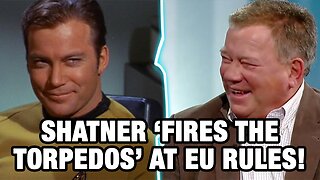 Shatner Defends Speech & Context Against EU Language Police Attack On 'Star Trek'