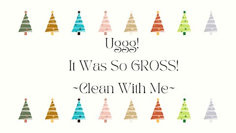 Clean With Me ~Ugg, It Was So Gross!~
