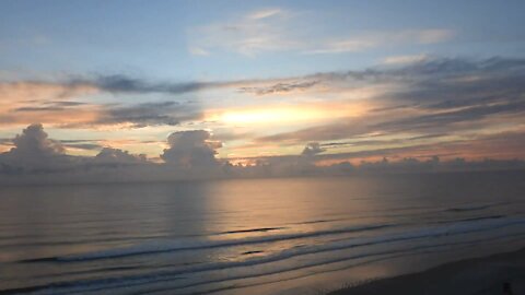 Ormond Beach Florida Shore Sunrise