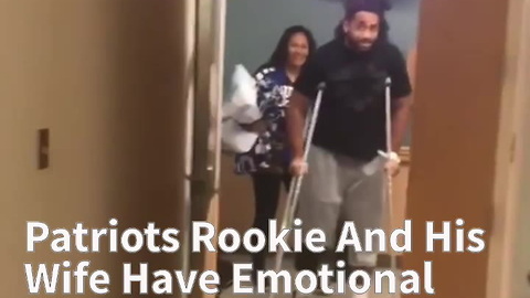 Patriots Rookie And His Wife Have Emotional Reunion After Scary Car Crash