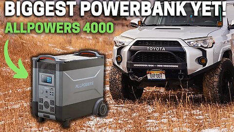 AllPowers R4000 Power Station! Best Backup Power?
