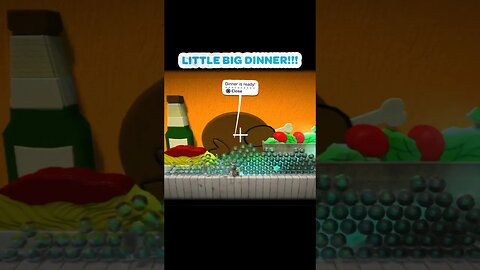 LITTLE BIG DINNER!!! (Part 4) #playstation #littlebigplanet #food