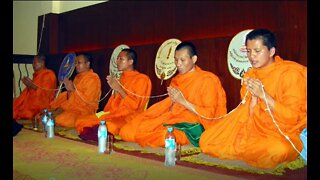 Monks Chanting in Chiang Mai, Thailand