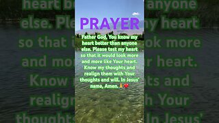 Follow Jesus🙏❤️ A Prayer for God to Know My Heart #faith #god #jesus #repentance #believe #prayer