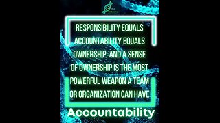 No More Excuses: Why Accountability is the Key to Success #shorts